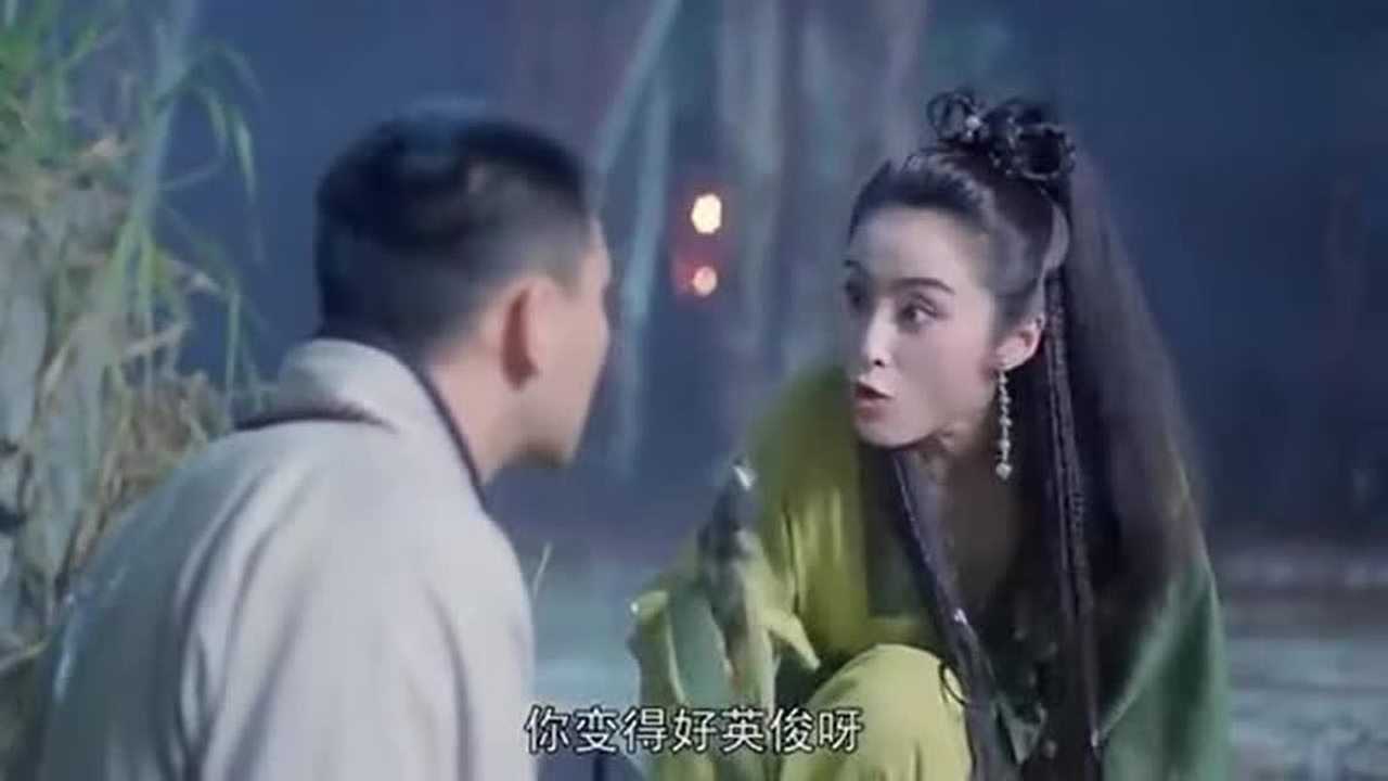 虚竹得到北冥神功!阿紫不小心中了千痛镖!虚竹为其疗伤!_腾讯视频