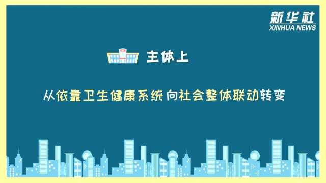 健康中国行动 | 为你解读 健康中国行动有关文件有这些主要特点