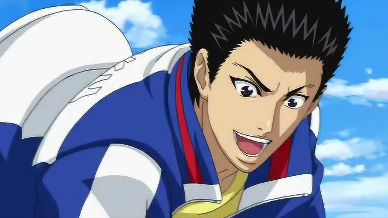 桃城武太自恋,打球也不忘耍帅,看完我都心动了