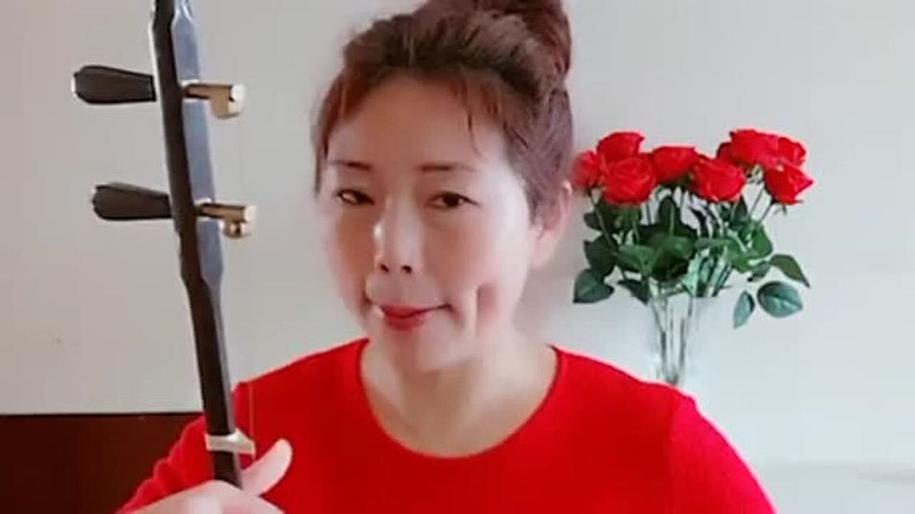 大姐学唱河南坠子十大劝表演活灵活现听着真有味道