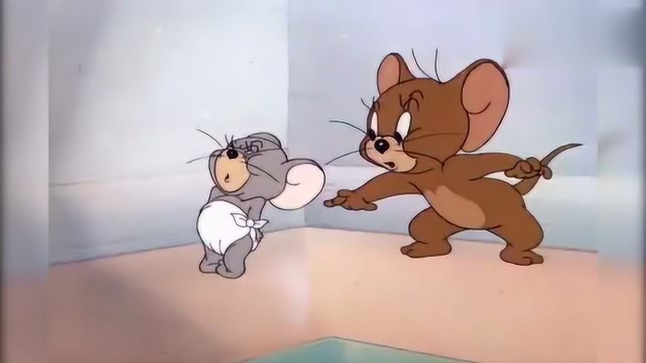 汤姆把小泰菲的屁股打肿了,杰瑞:欺负我可以,欺负孩子,你惨了