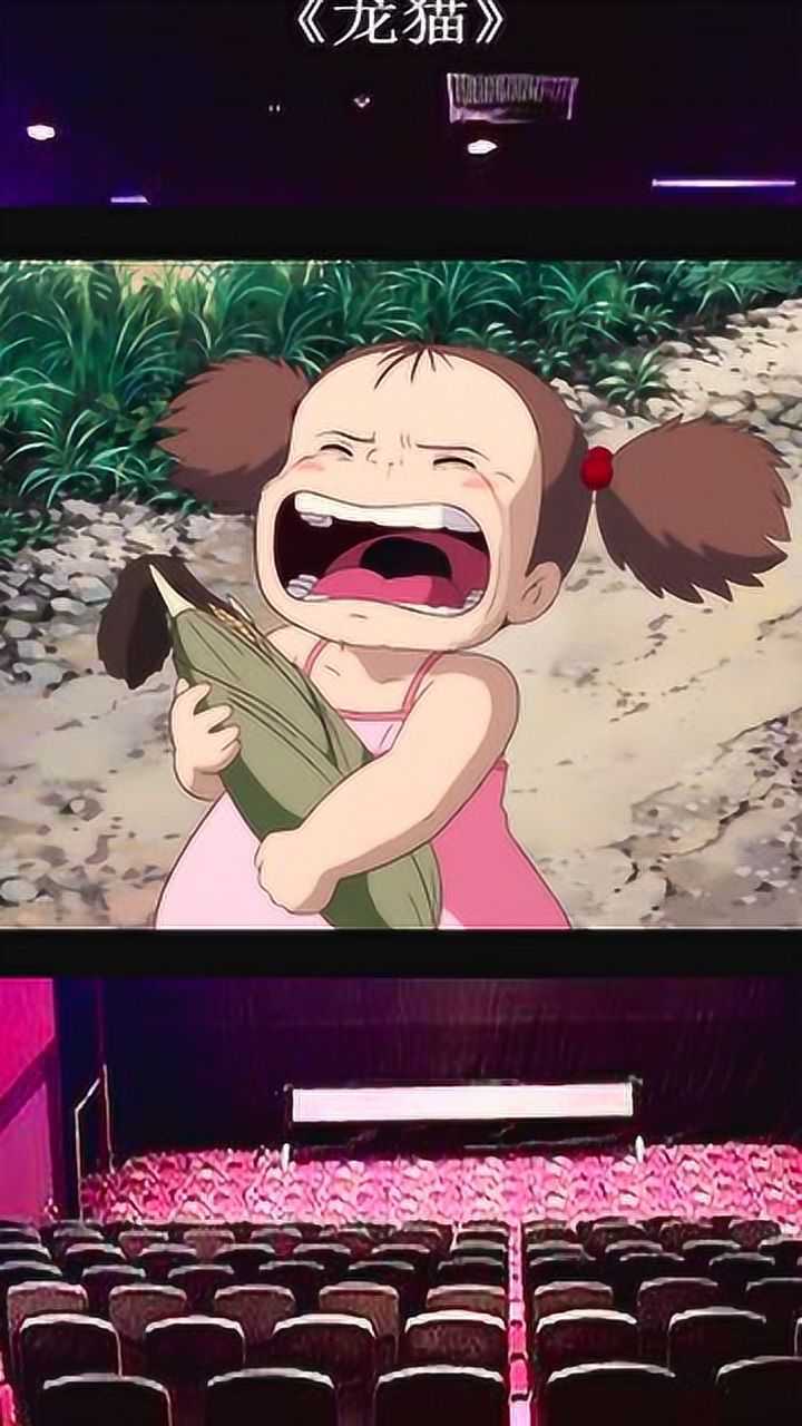 《龙猫》小梅大哭,网友:连哭都这么可爱!