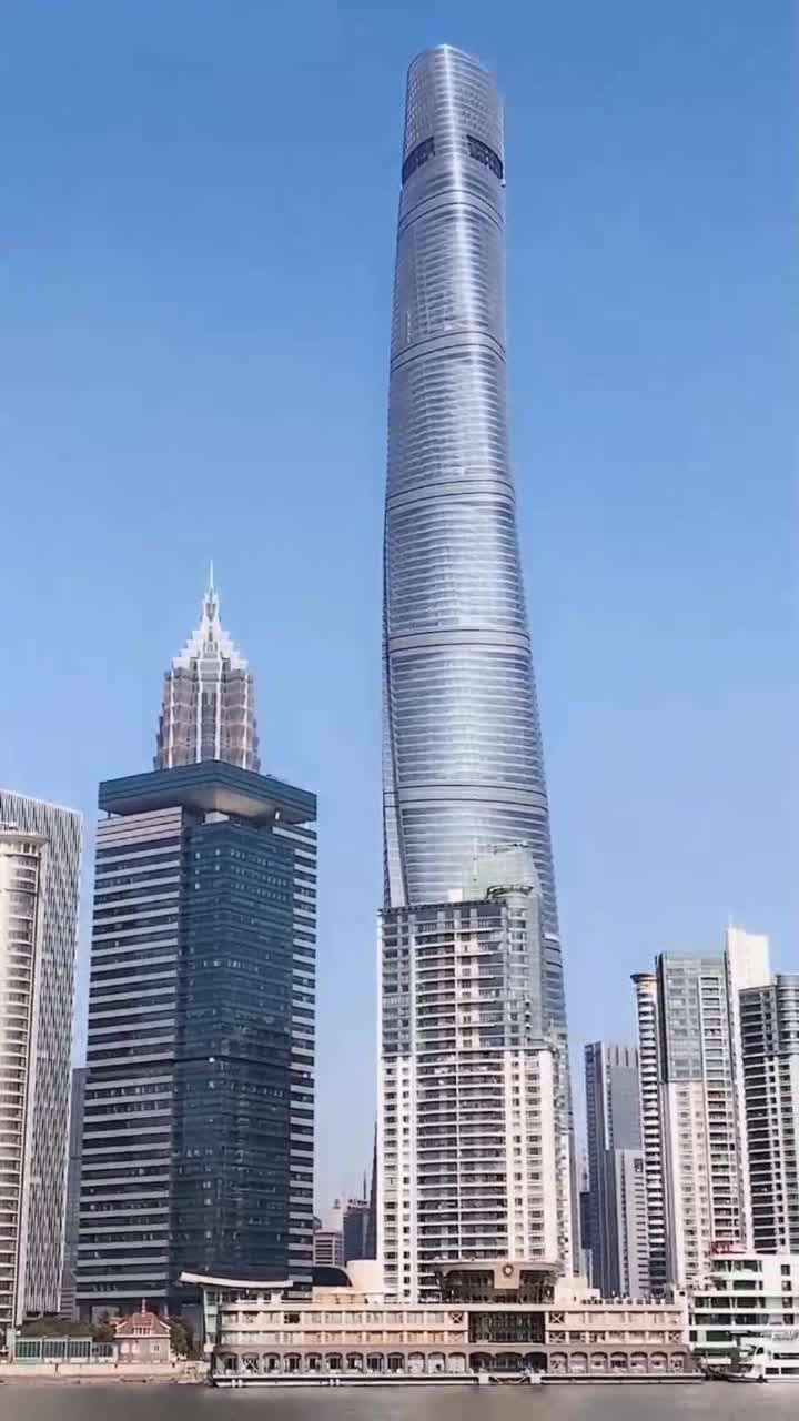 中国第一高楼,真的太壮观了,给工程师打99分