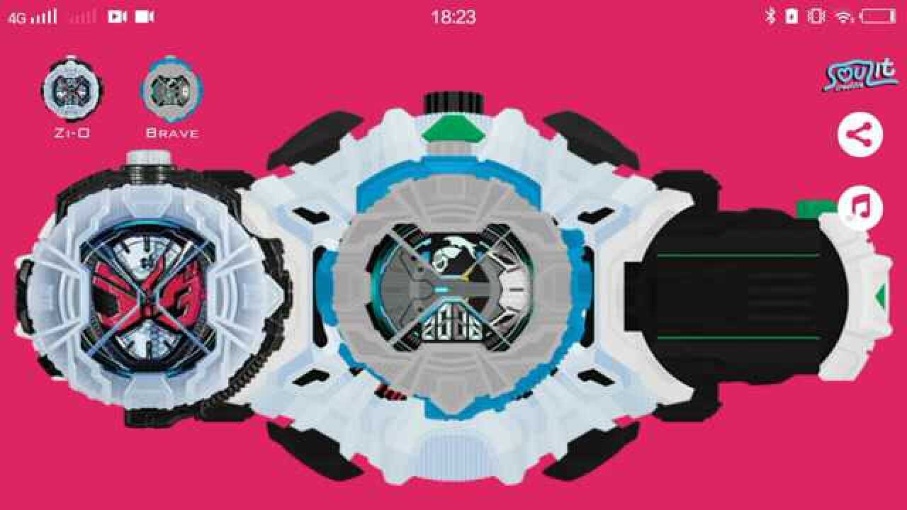 假面骑士时王假面骑士艾克赛德全表盘音效展示