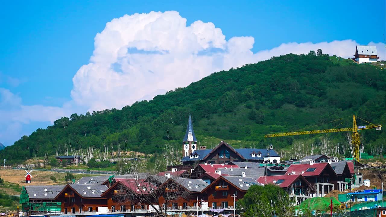 海坨山谷延时摄影|小镇生活家