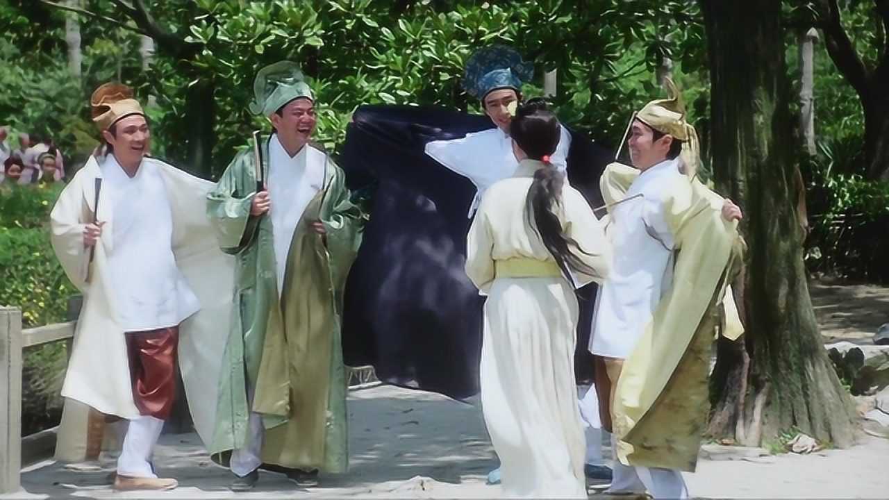 江南四大才子一出场就这么浪逼得美女直接跳河