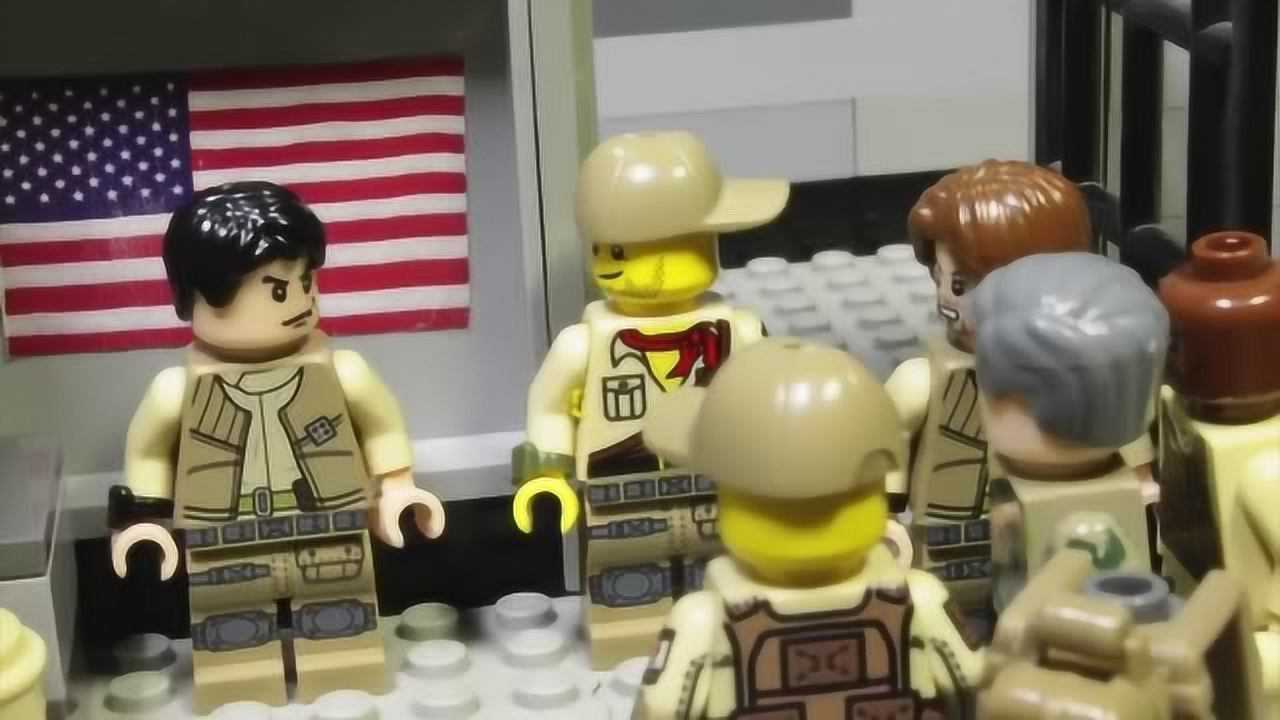 乐高海豹突击队vs僵尸与感染的化学武器的僵尸展开搏斗