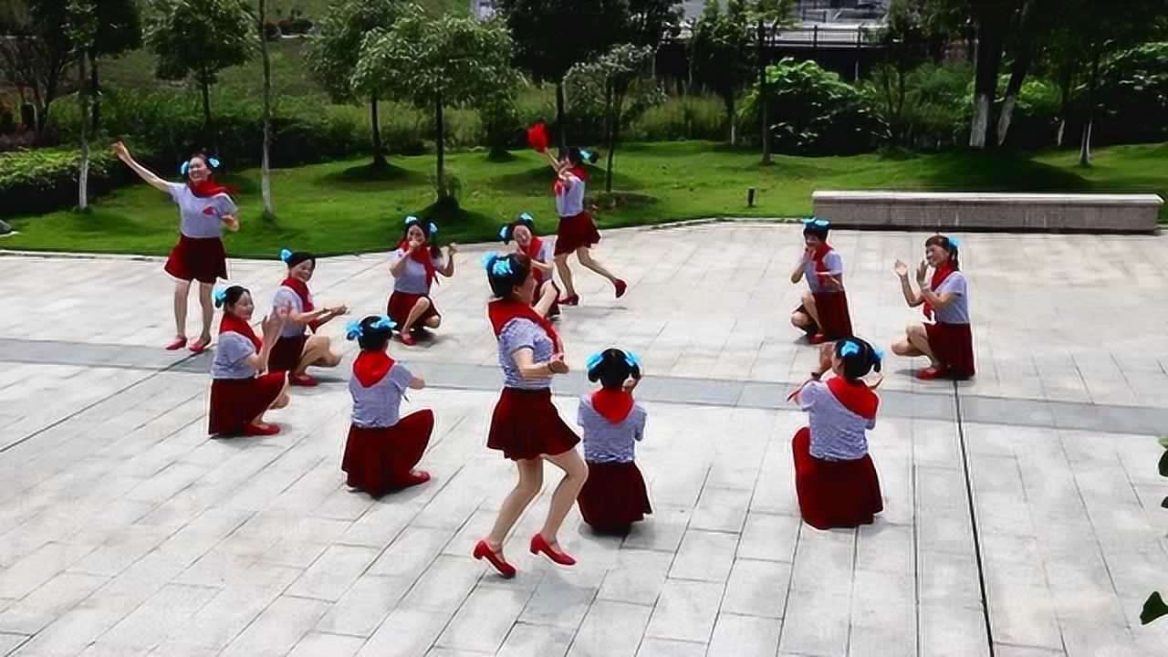 丢手绢舞蹈表演_高清1080P在线观看平台_腾讯视频