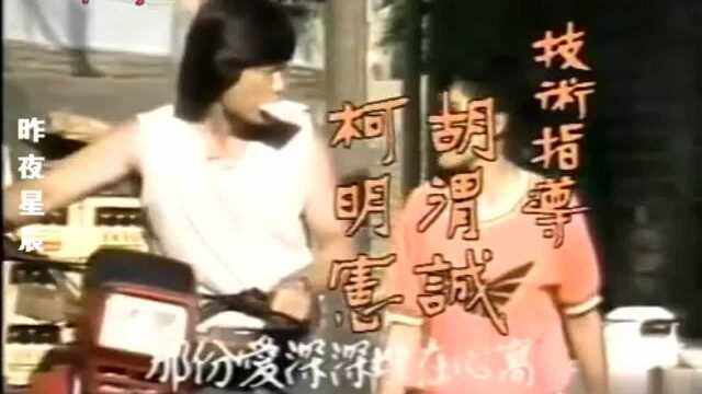 经典老电视剧之1984版《昨夜星辰》,精彩片头.