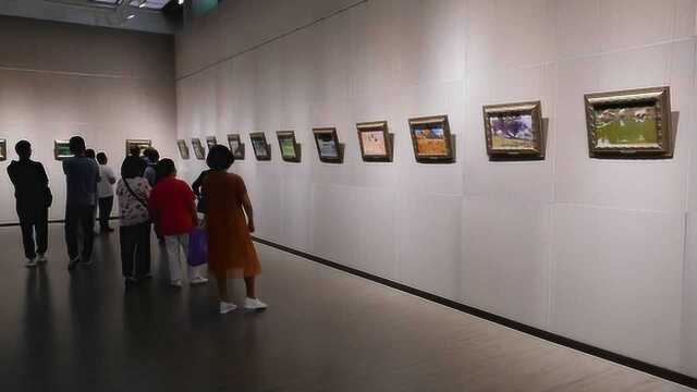 马知遥风景油画展在宁夏文化馆开展VA0