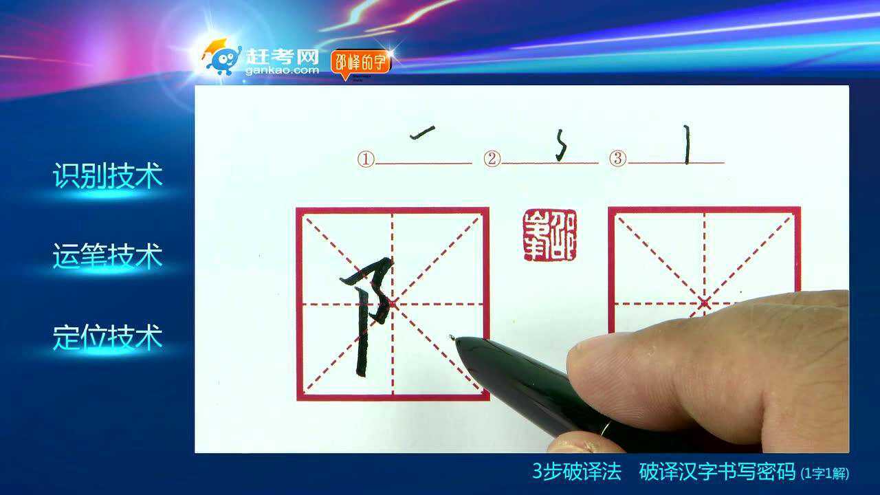 汉字偏旁部首耳刀旁的书写_高清1080P在线观看平台_腾讯视频