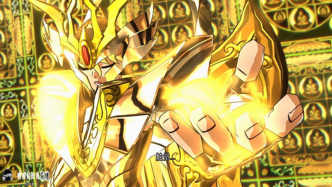圣斗士星矢,神圣衣撒加vs沙加,天舞宝轮大招太帅啦