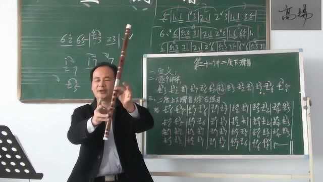 笛子教学【第二十三讲】滑音【三】二度下滑音1