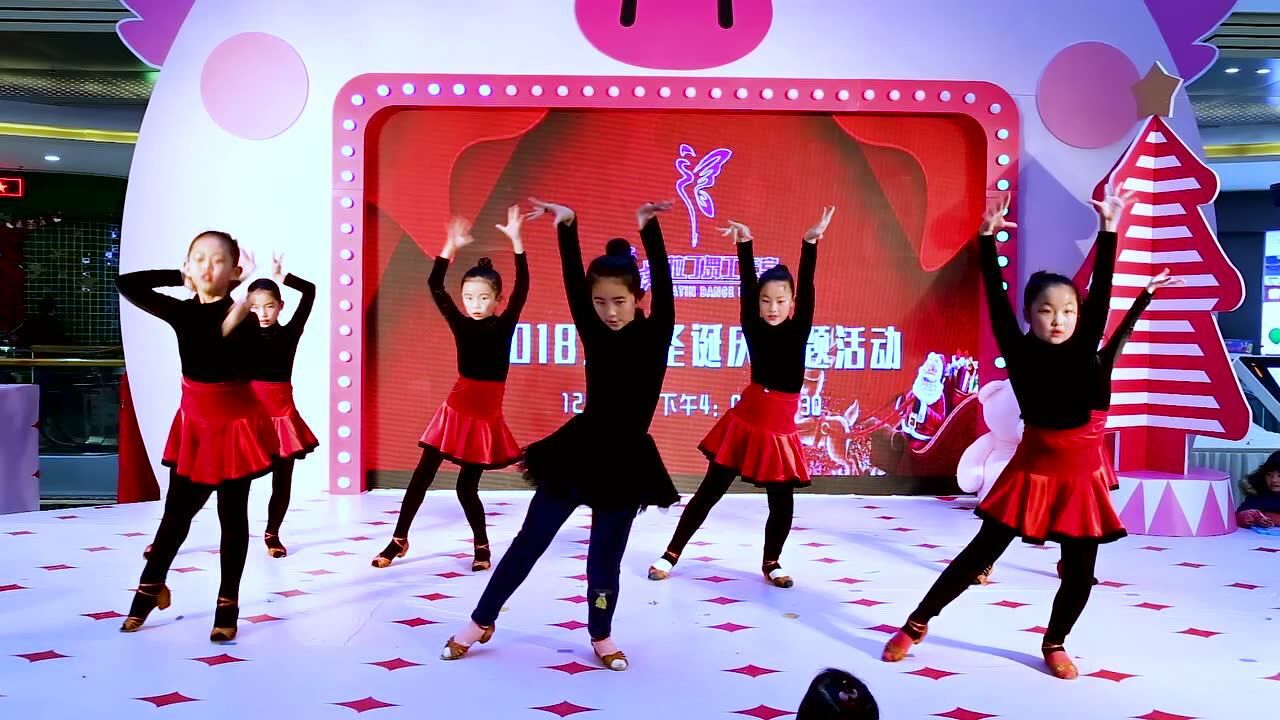 少儿拉丁舞恰恰表演-take your time