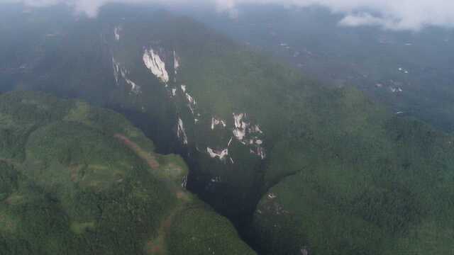 鹤峰躲避峡一带的喀斯特惊世大峡谷(2),湖北恩施州鹤峰县