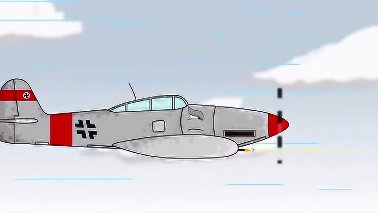 坦克世界动画飞机空中激烈战斗