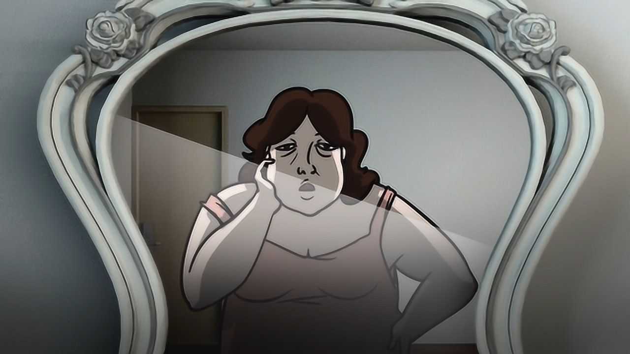 动漫胖女孩给乞丐施舍食物没想到乞丐吃的越多她就变得越瘦