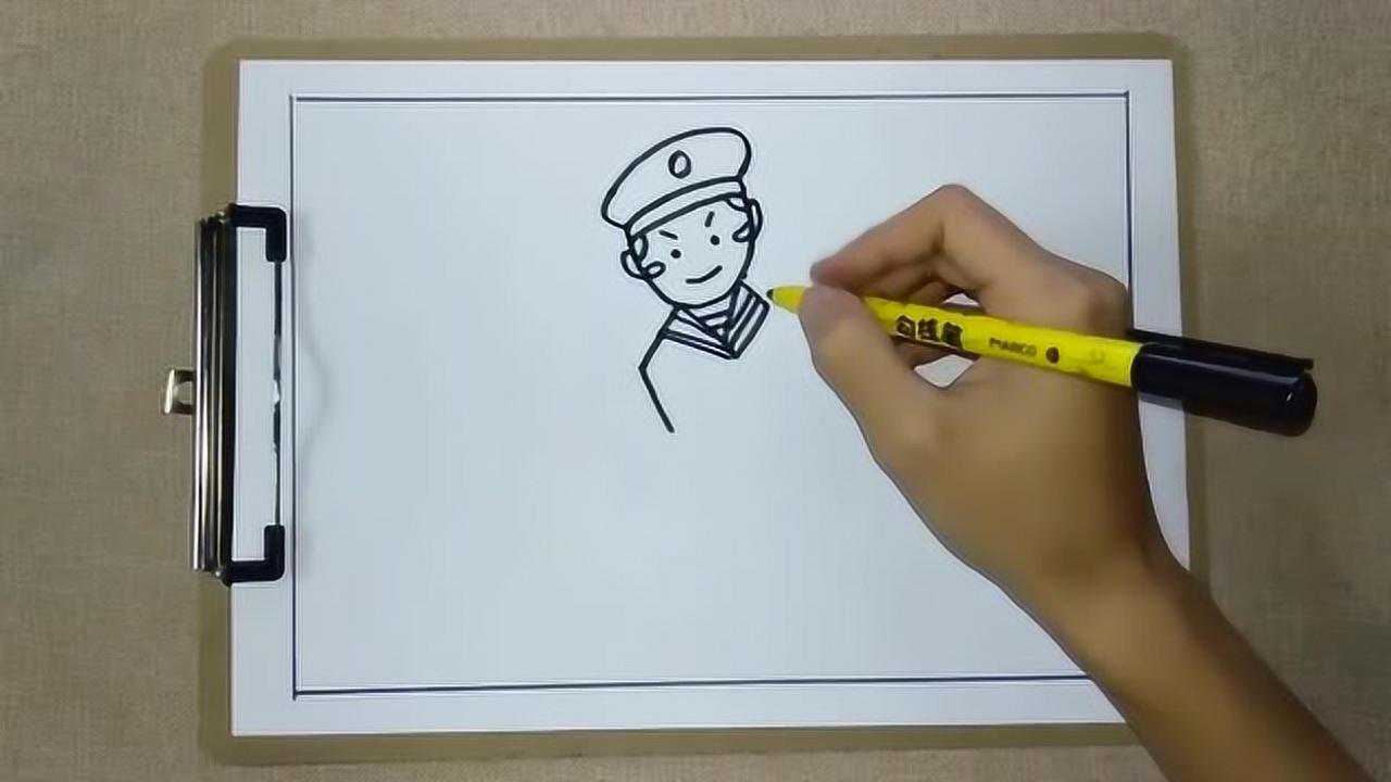 一战士兵怎么画小型图片