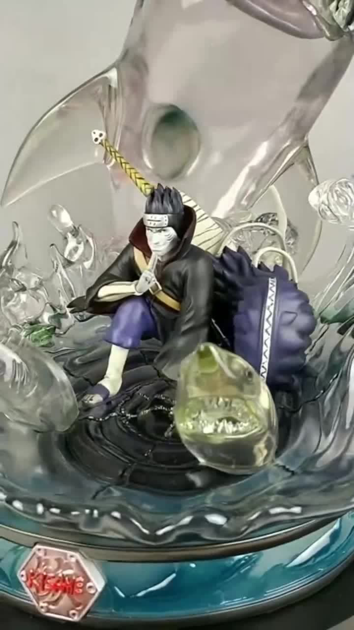 火影忍者限定手办鬼鲛水遁大鲛弹之术细节刻画超赞大爱