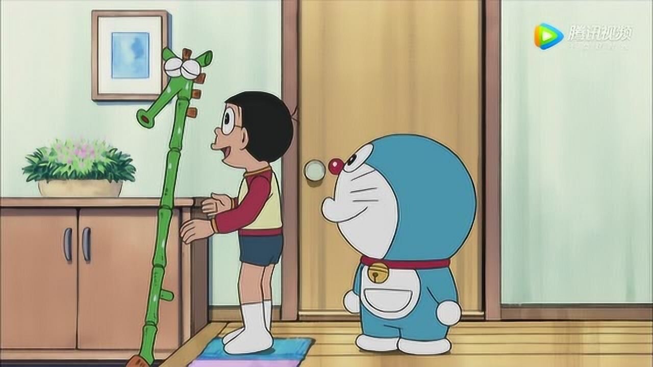 哆啦a梦:马竹飞了一天了好累了,大雄快点喂它吃点东西吧!_腾讯视频