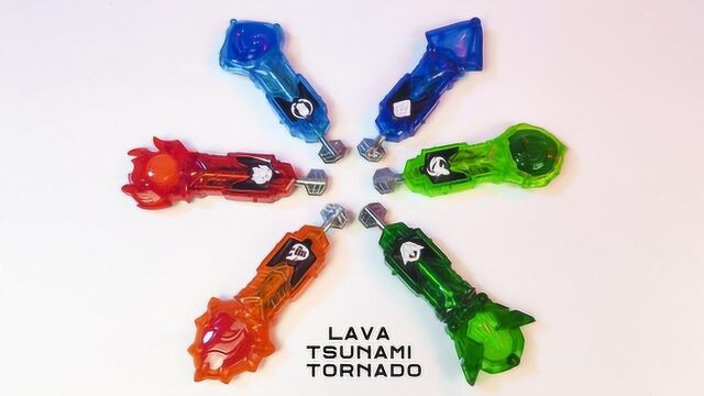 彩色透明版铠甲勇士拿瓦召唤钥匙!【玩家角度】