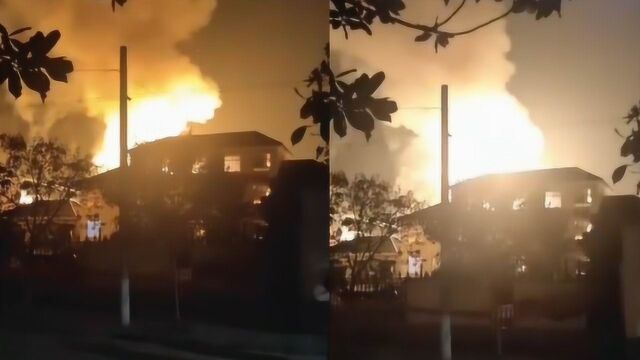 连云港赣榆区一化工厂发生爆炸事故 伤亡情况不明