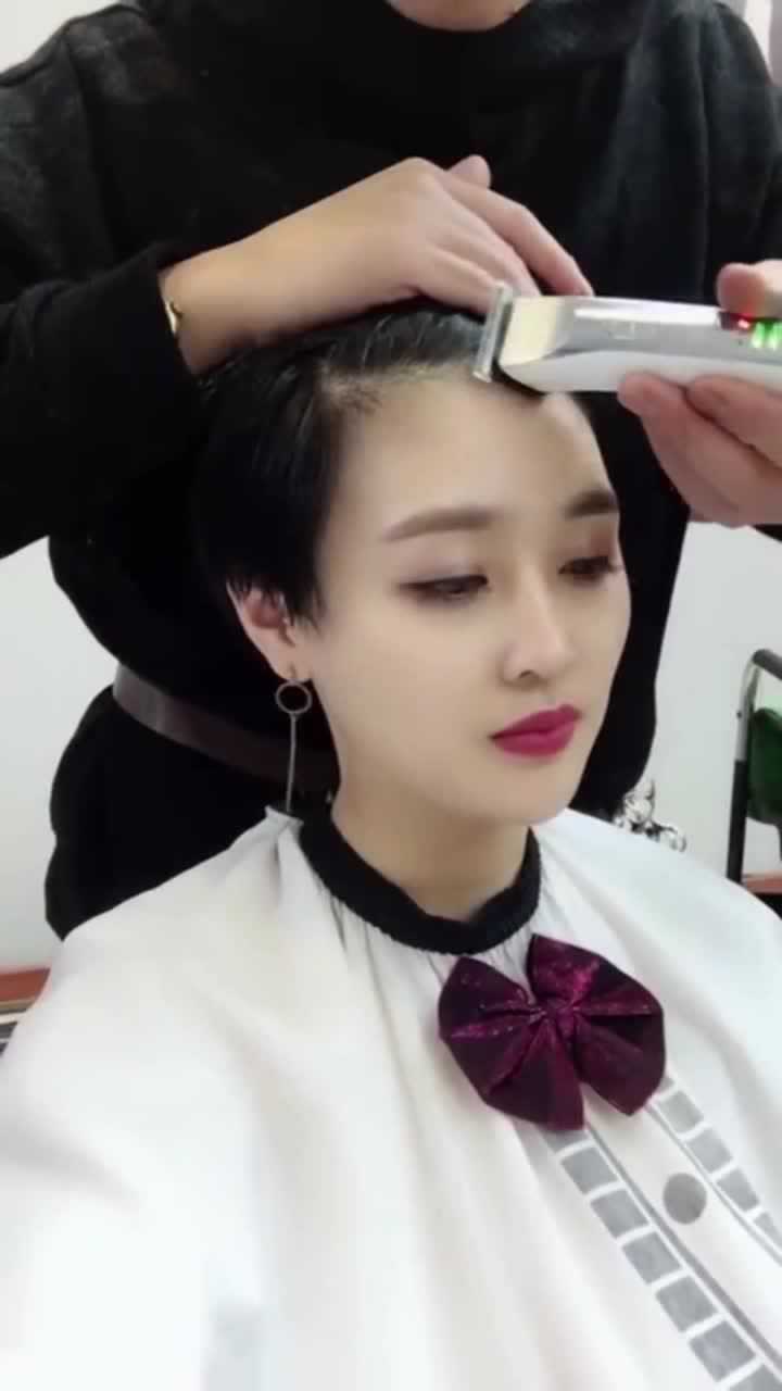 北京美女剪发网图片