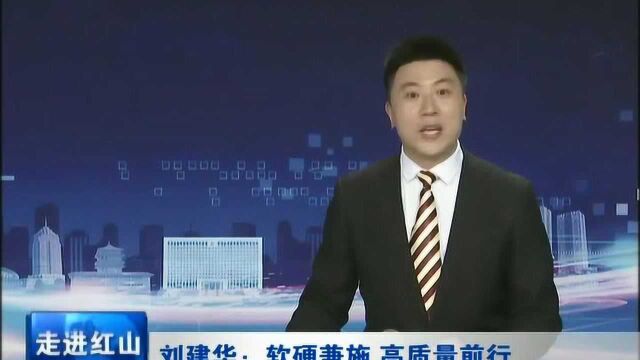 【落实两会精神 一把手访谈】 刘建华:软硬兼施 高质量前行