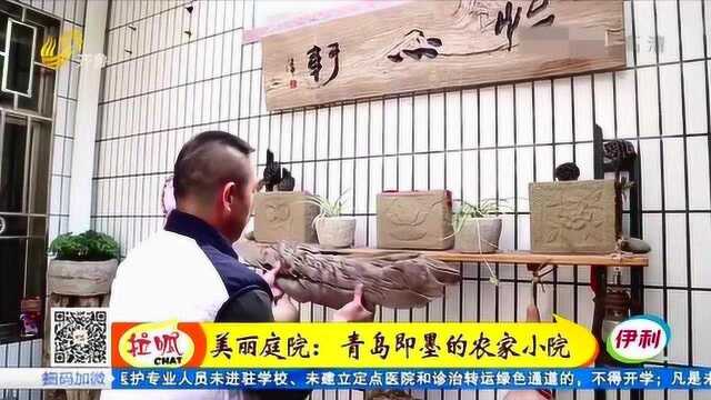 古香古色!村民打造美丽农家小院 命名“怡心轩” 喝茶聊天很安逸