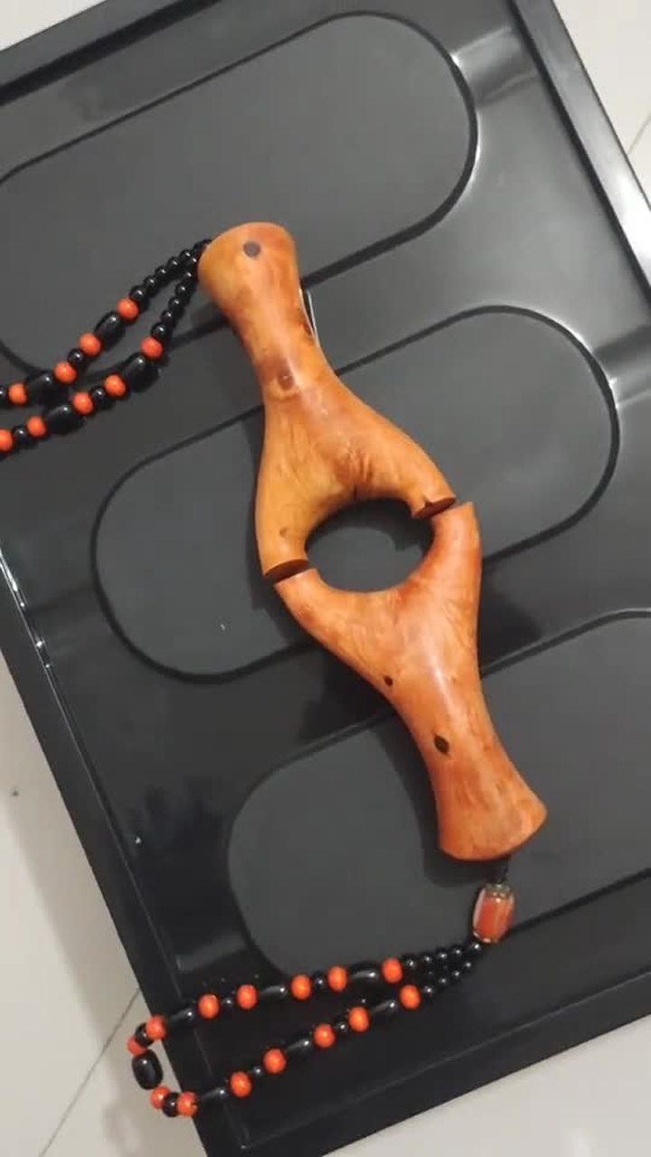 精品火琉璃原杈木弓