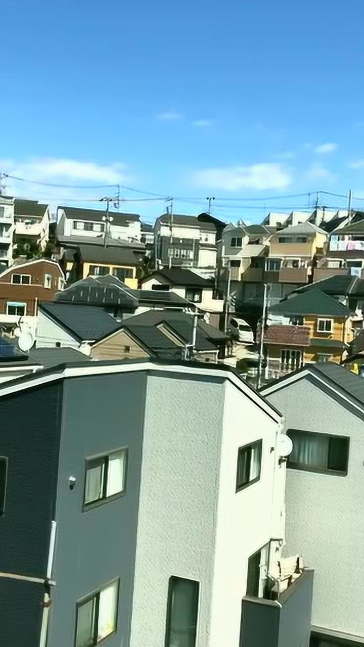 实拍东京拥挤的住宅区虽然没有高楼大厦但错落有致特点鲜明