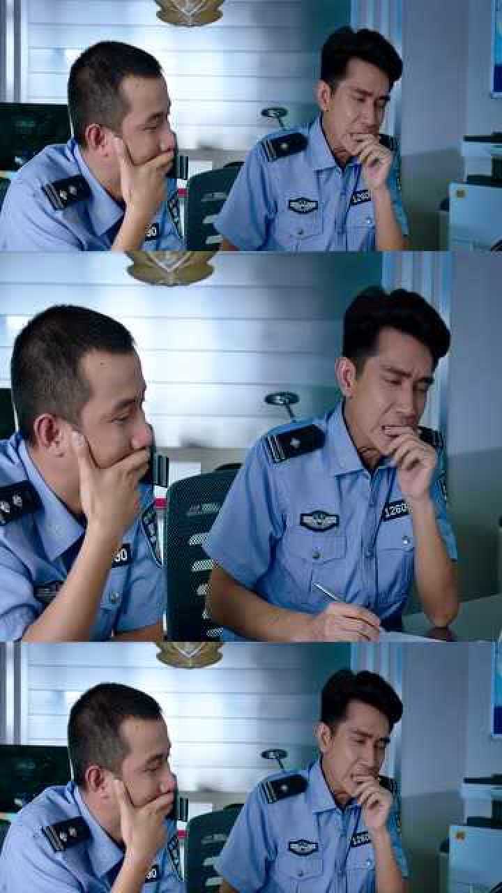 美人鱼警察嘲笑邓超面对邓超的质问警察憋笑快憋坏了
