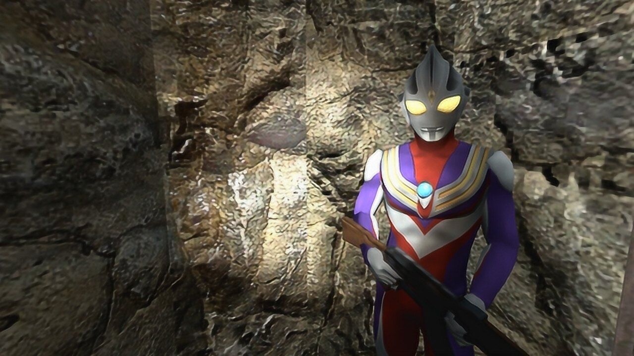 迪迦奥特曼被怪兽抓到荒井里要怎么救上来啊?