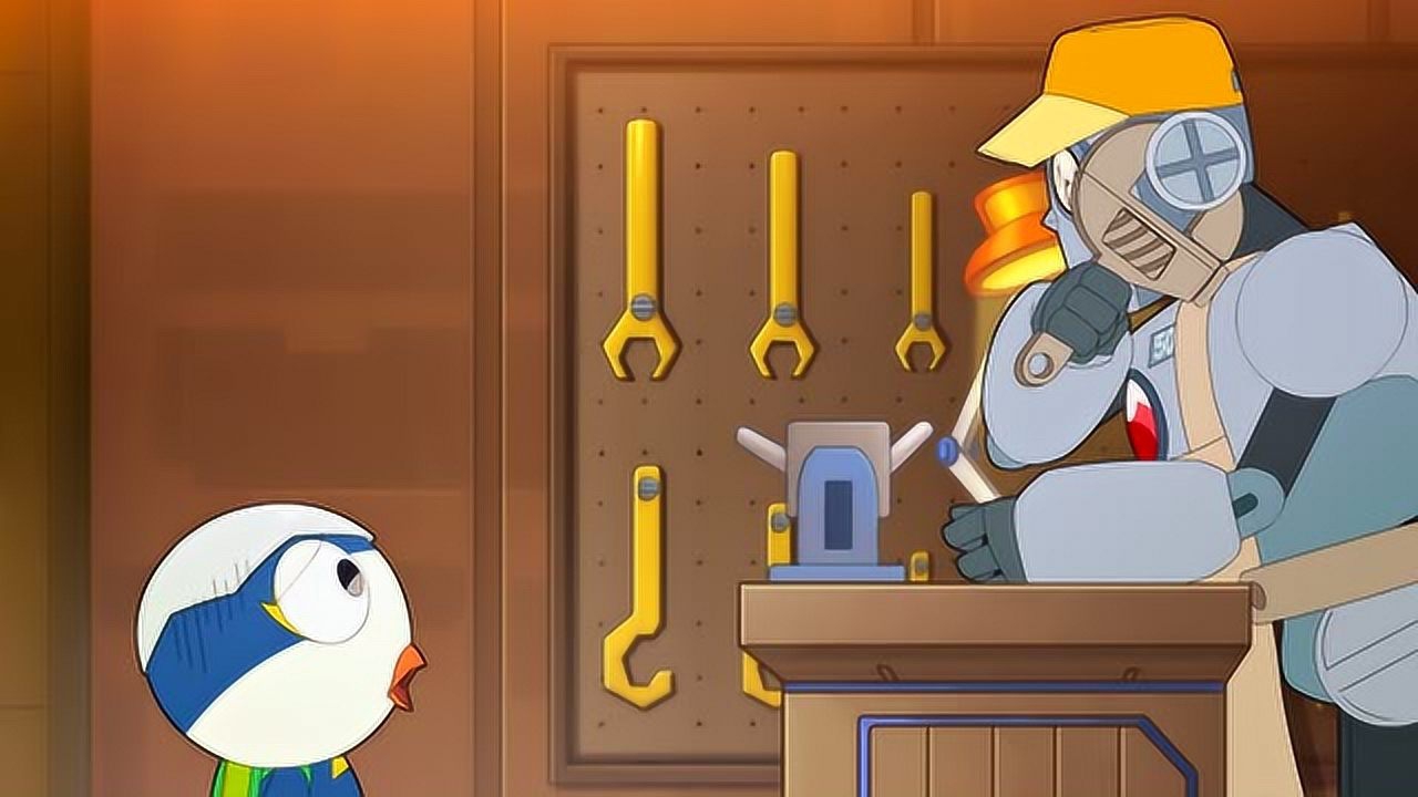 神奇阿呦阿呦找到了五百号它是卡雷尔星最好的机器人维修师