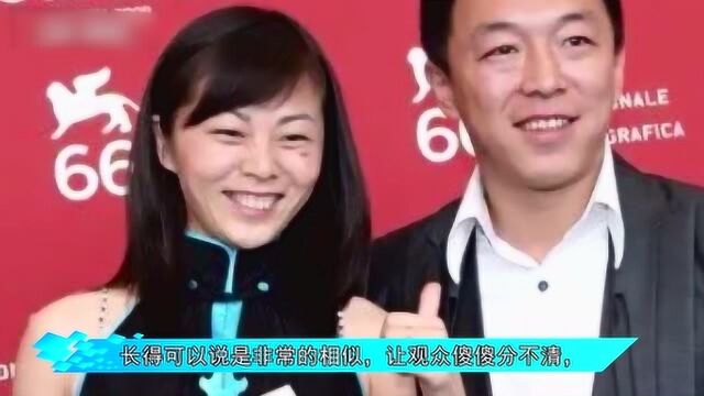 影帝雪藏妻子13年,,亮相以为是兄妹,网友:正宗的夫妻相