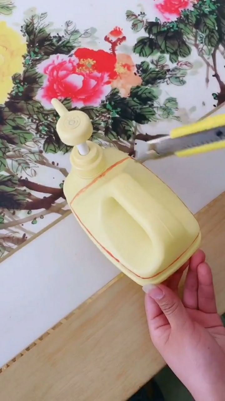 自制脸盆收纳架#生活小妙招