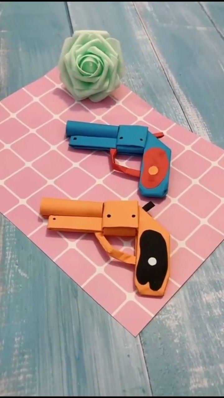 教你们如何手工制作小手枪