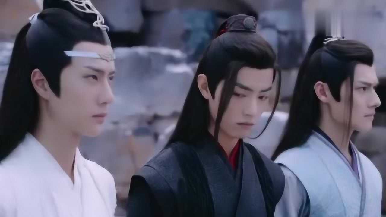 01:19温晁出现让人把蓝忘机带上来,蓝忘机看着温