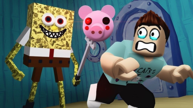 小格解说roblox逃离海绵宝宝:惊险海盗船历险记!遭遇幽灵船长?