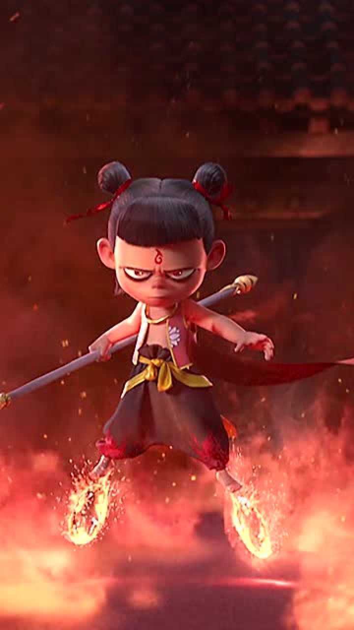 国漫终于崛起哪吒变身的画面太帅了主题曲响起鸡皮疙瘩掉一地