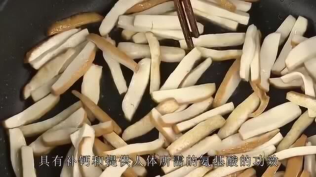 家常菜:豆腐干炒肉,简单又好吃!