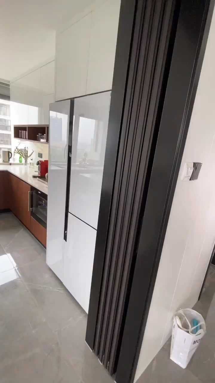 厨房隐形移门,大开放式厨房必备