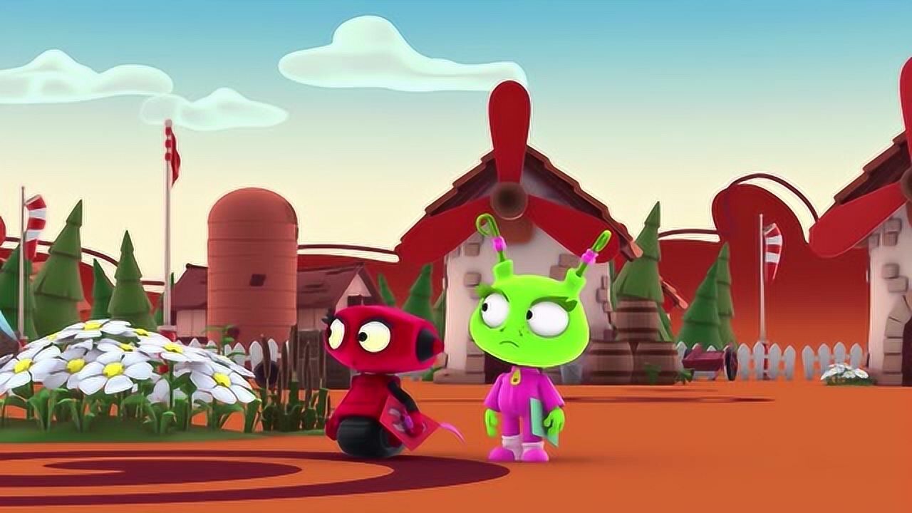 百变星球历险记大家到风力星球放风筝却没想到风筝一点都飞不起来