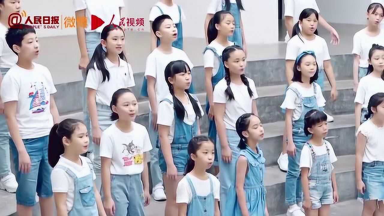 天籁之音六一儿童节吉岛少儿合唱团翻唱亲爱的旅人啊