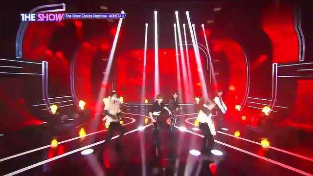 MONSTA X《FANTASIA》打歌舞台,恭喜芒叉获得一位