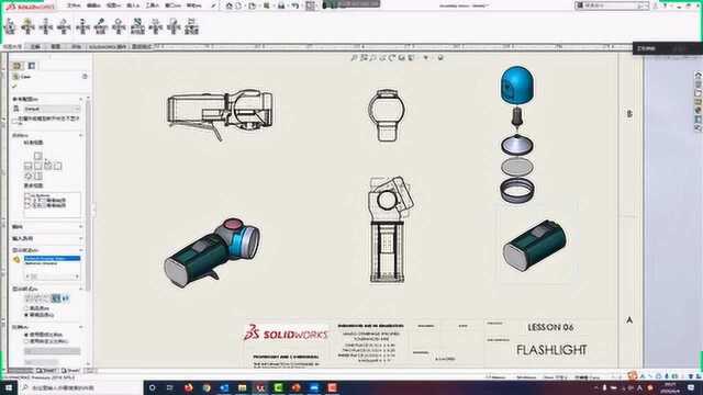 6.4 SOLIDWORKS工程图—装配体视图