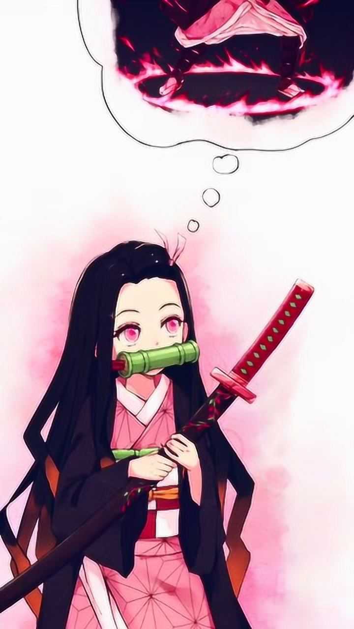 鬼灭之刃最可爱的祢豆子拿刀以后你还敢说可爱吗