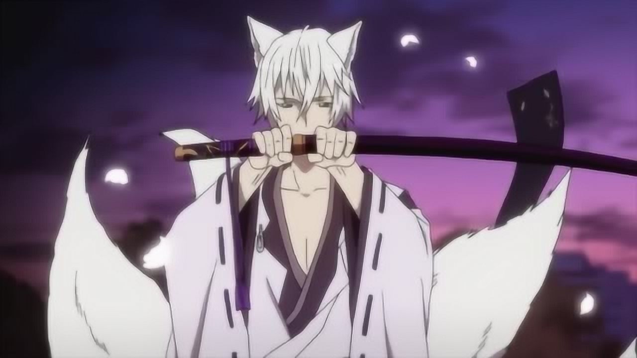 妖狐x仆ss帅男仆变身身后的狐狸尾巴露了出来超帅的呢