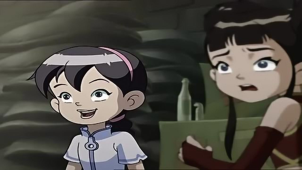 三毛历险记:小魔女发现身上的追踪器,小拉里心生一计