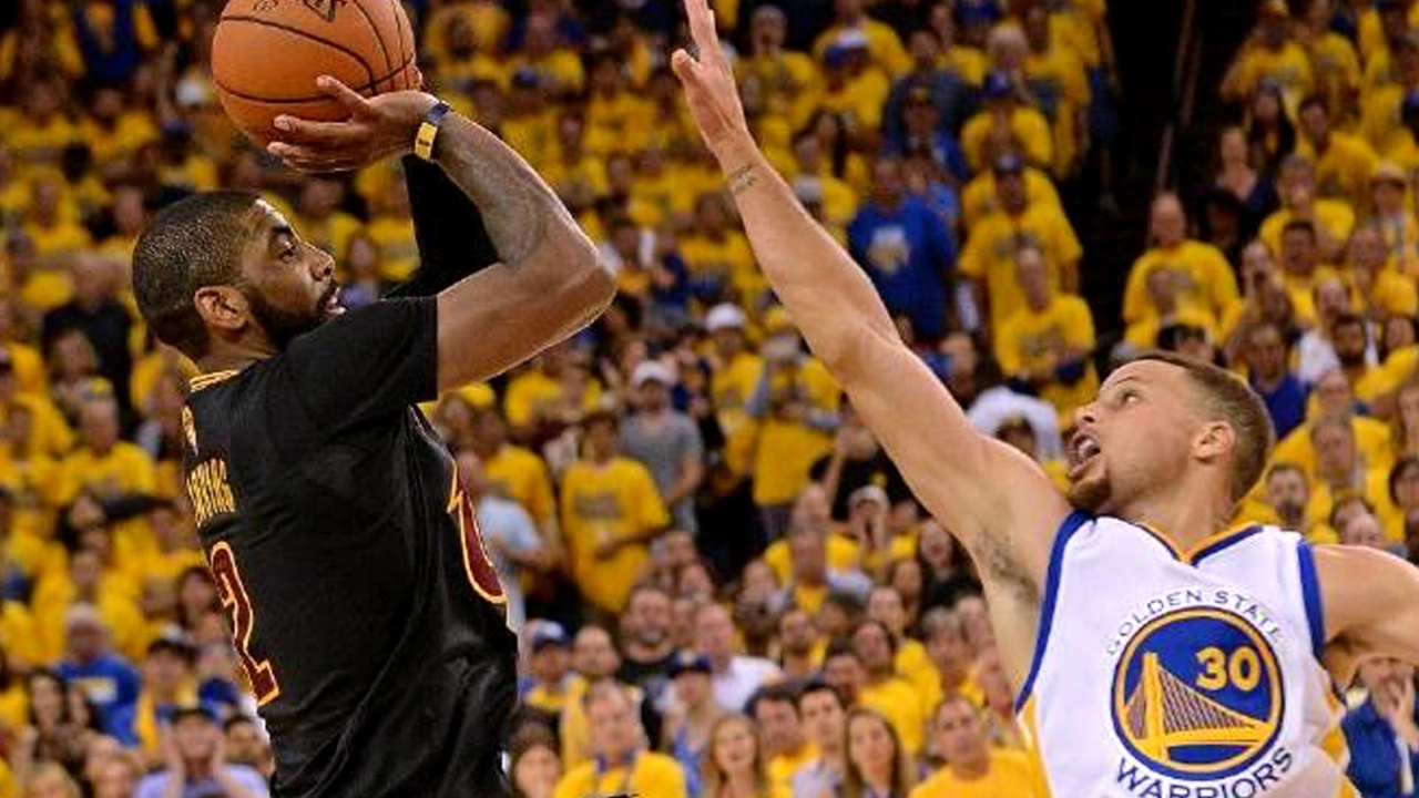 欧文逆天三分战胜73胜勇士夺冠,这绝对是nba史上含金量最高的总冠军!